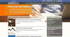 Desktop Screenshot of bendchamber.org